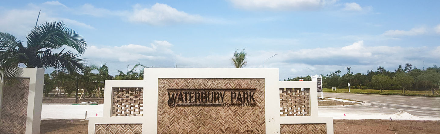 Waterbury Park Lakewood Ranch Welcome Sign