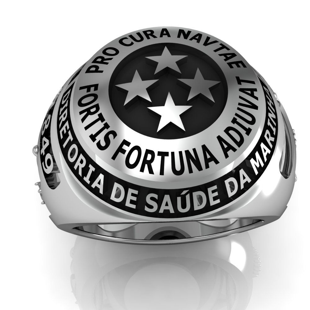 Anel Personalizado para Grupos , prata 925 - 10 unidades do mesmo modelo