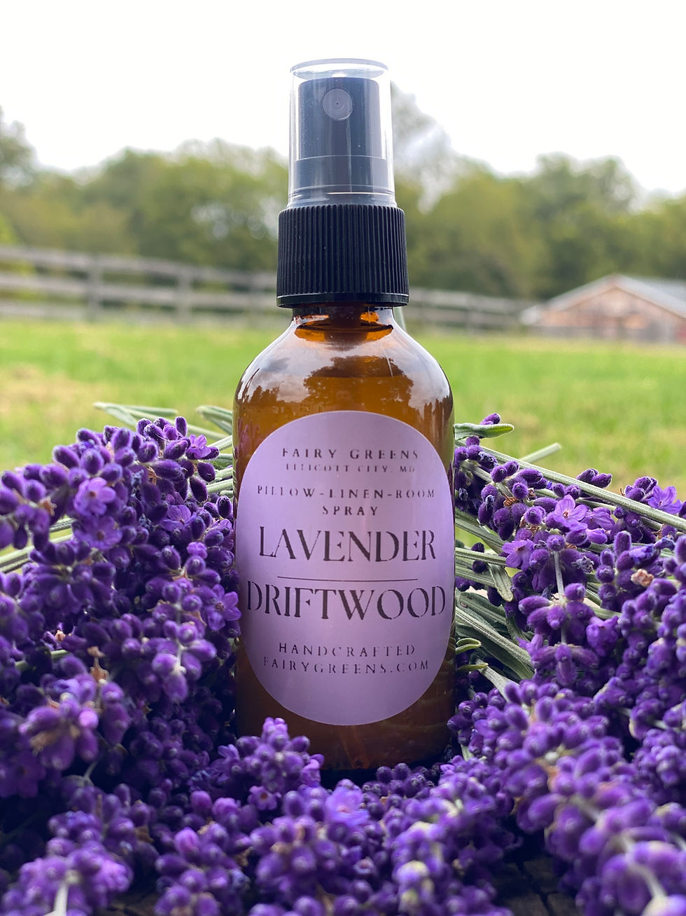 Thumbnail: lavender handmade pillow and body spray