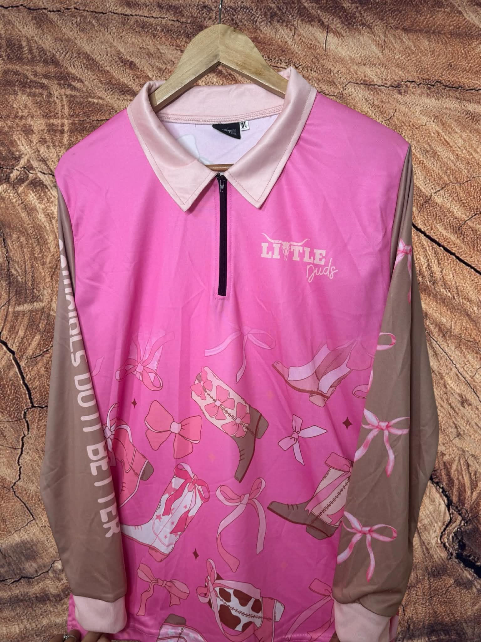 Cowgirls Do It Better- Fishing Shirt ADULTS