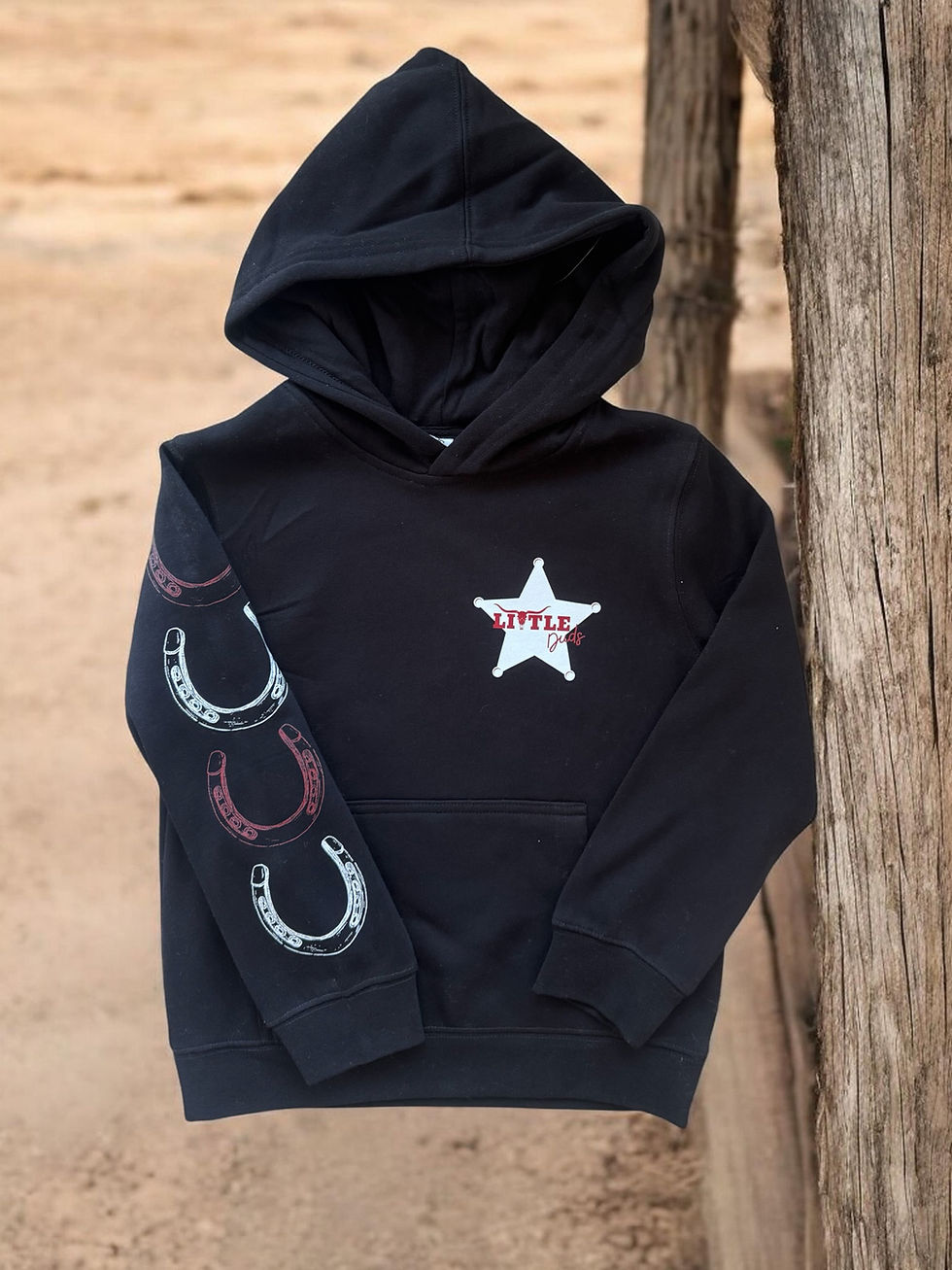 Thumbnail: Cowboy from the west Kids hoodie