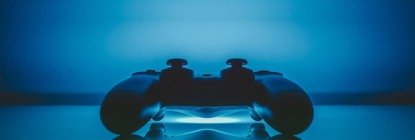 Video Game Console Blue