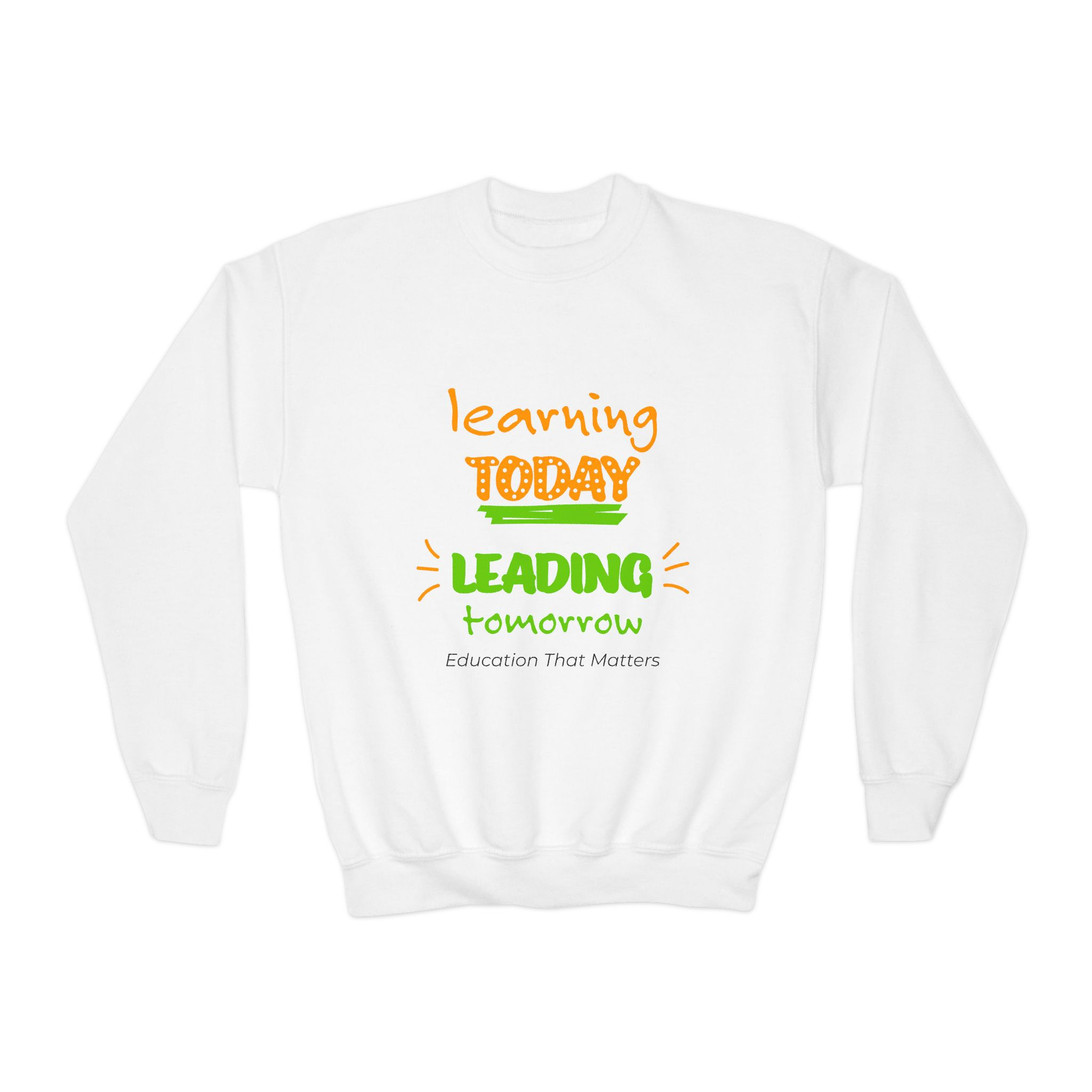Education That Matters Youth Crewneck Sweatshirt