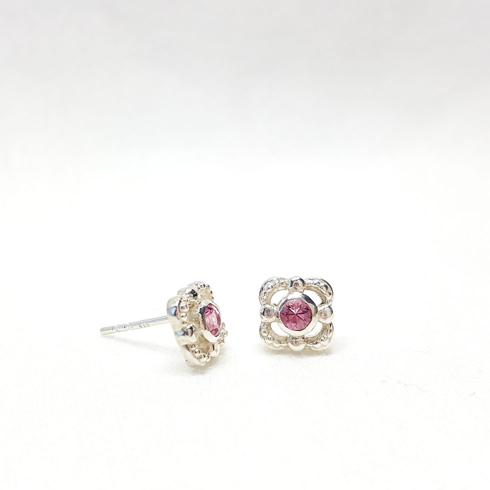 Thumbnail: Cherry Blossom Studs