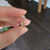 Thumbnail: 2 N 1 Style Earrings with rose cut pear shape Moissanite