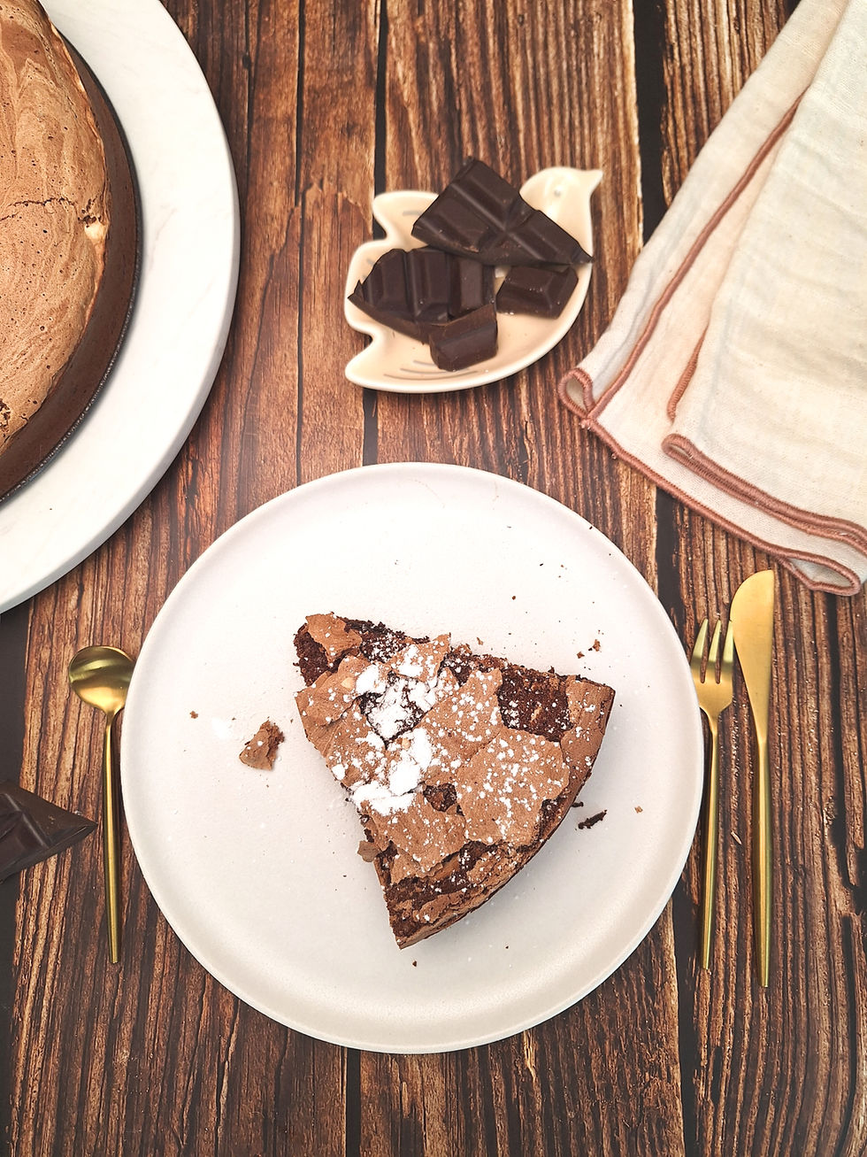 Chocolate Meringue Cake