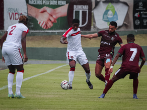 Série D: Brasil perde em Blumenau por 3 a 2