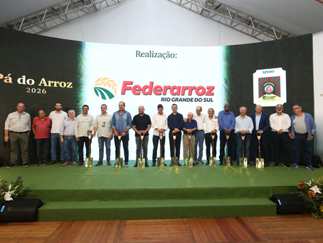 "Pá do Arroz" homenageia destaques da cadeia orizícola na 36ª Abertura da Colheita