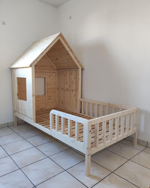  lit artisanal en bois sur mesure