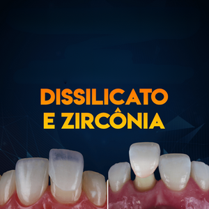 Espaço mínimo para Dissilicato e Zircônia