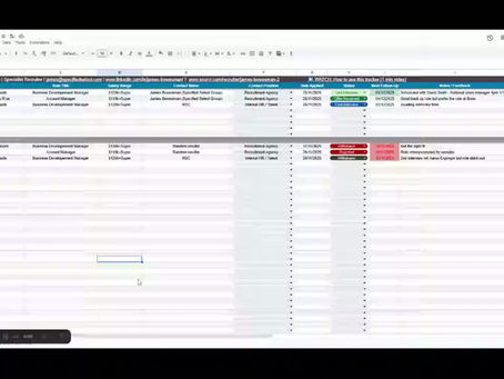 The Candidate Job Search Tracker: Run Your Search Like a Recruiter