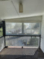 89mm White Fixed Aluminium Shutters