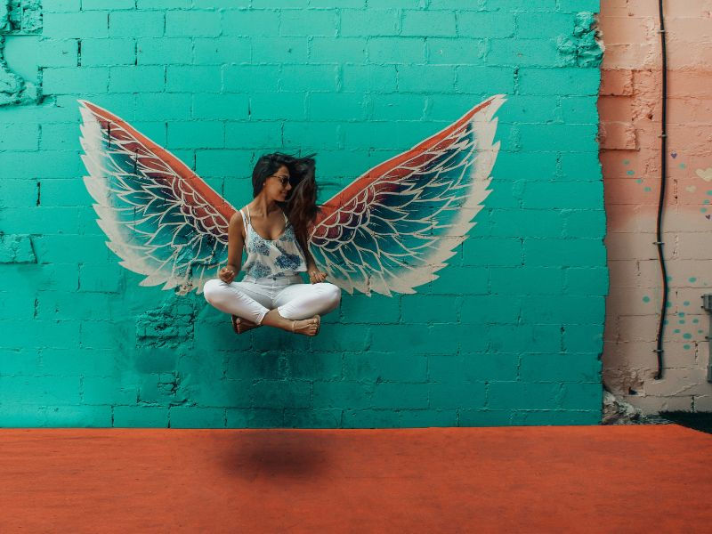 Lebenskunst heißt ehrlich leben – Symbolbild für Authentizität, innere Wahrheit und Klarheit statt äußerer Fassade und schönem Schein.