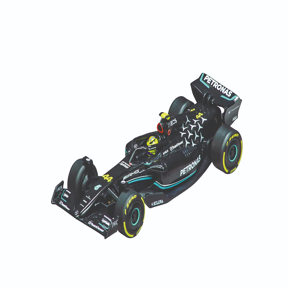 Miniatura: Redbull vs Mercedes, Pista Electrica de Carreras de Formula, de 6.3 metros