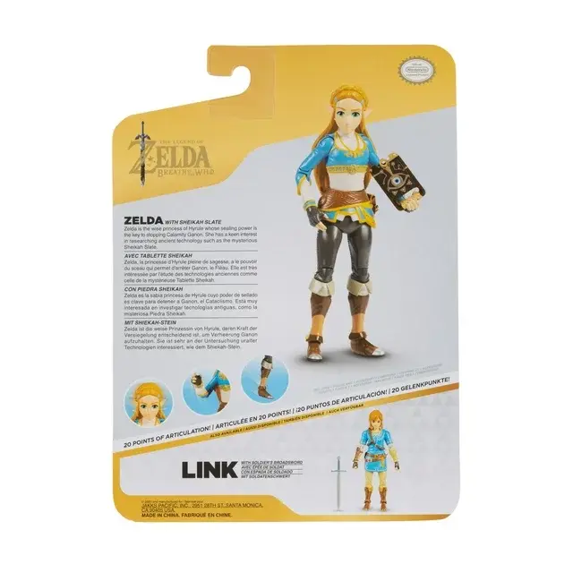 Miniatura: Zelda - Zelda Nintendo - Figura de 10cm articulada