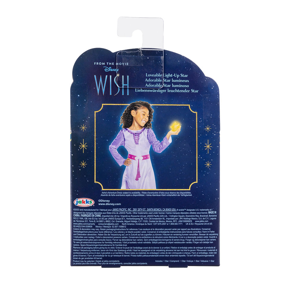 Miniatura: Adorable Star luminoso - Wish Disney - Figura con luz
