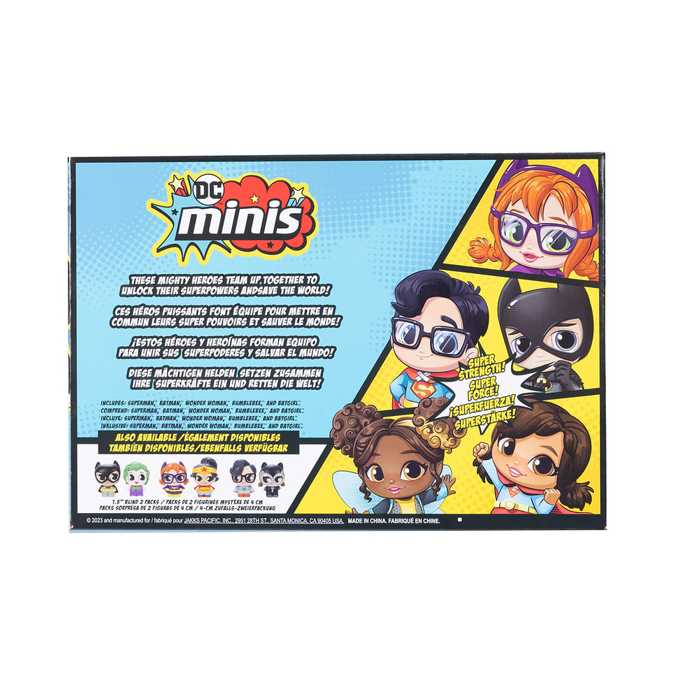Miniatura: DC MINIS 5 PACK FIGURAS ARTICULADAS JAKKS PACIFIC