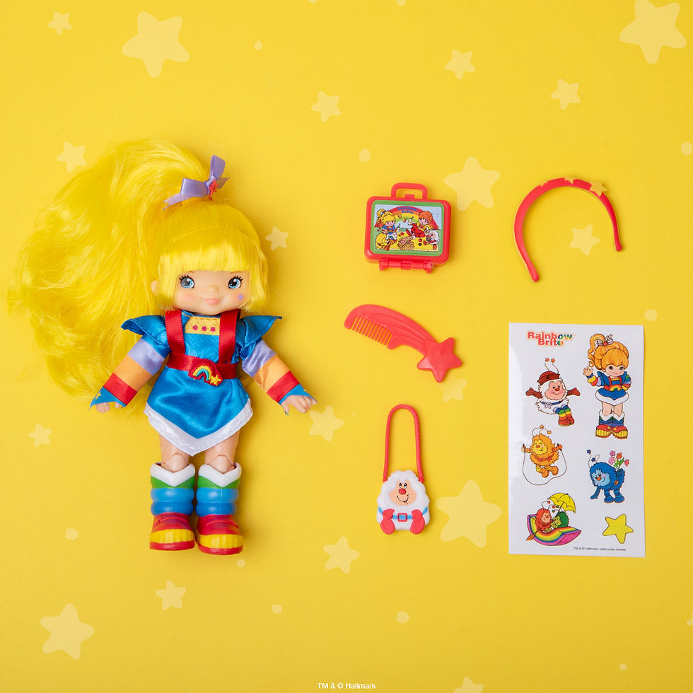 Miniatura: Rainbow Brite, figura articulada de 14 centímetros + Accesorios