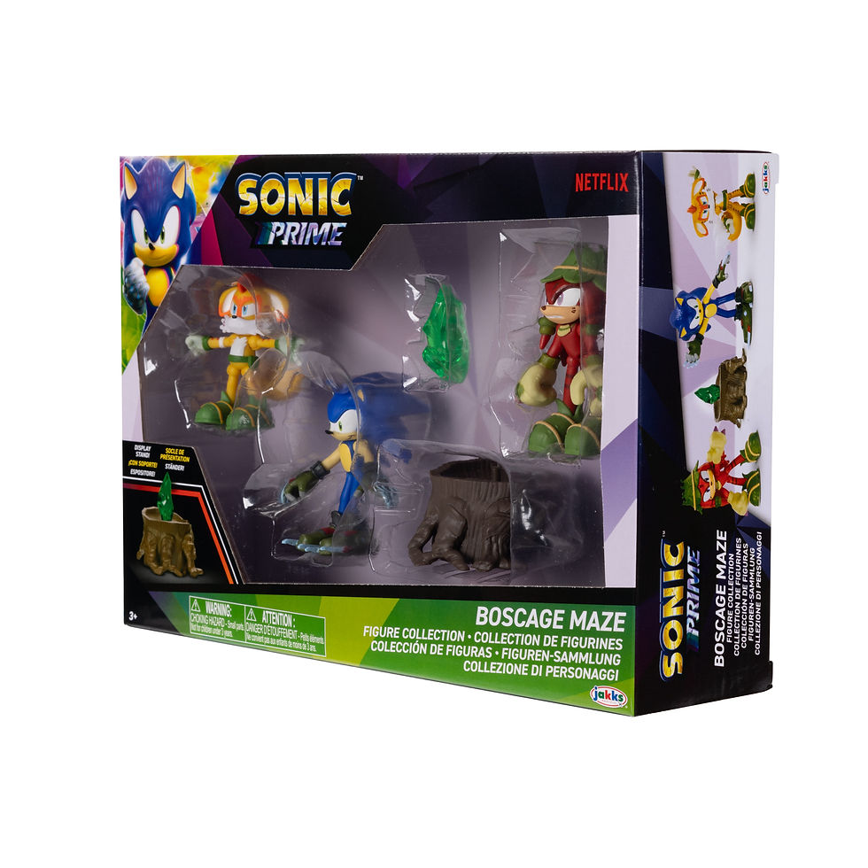 Miniatura: MULTIPACK SONIC PRIME BOSCAGUE MAZE JAKKS PACIFIC