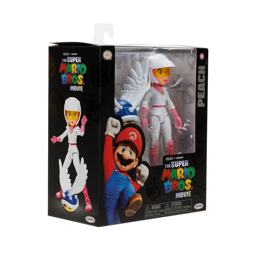 Miniatura: Peach traje motocicleta - Mario Movie - Figura de 13cm