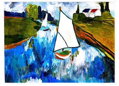 Sailing (Published on Celebrating Art)