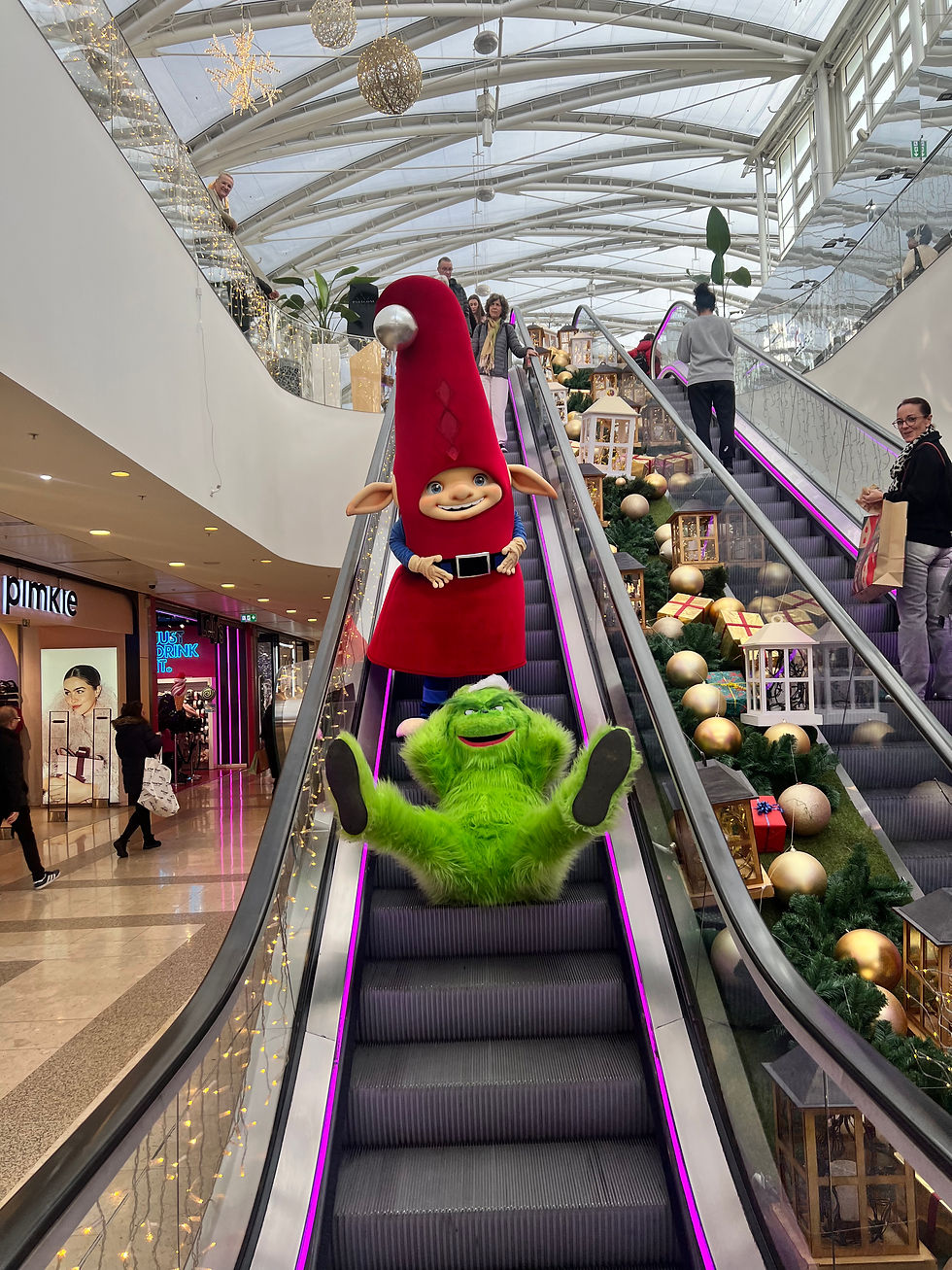 Miniature : Mascotte Grinch Noël