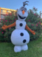 Miniature : Mascotte Olaf - Modèle JDR – Gamme Standard Professionnelle La Reine des Neiges