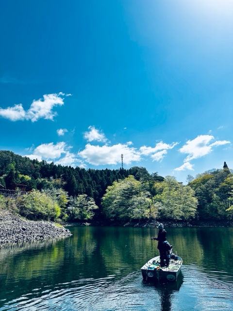 三河湖　ボート