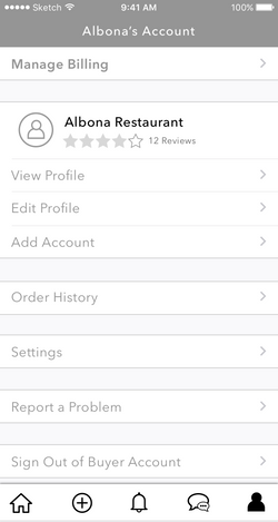 Buyer Account