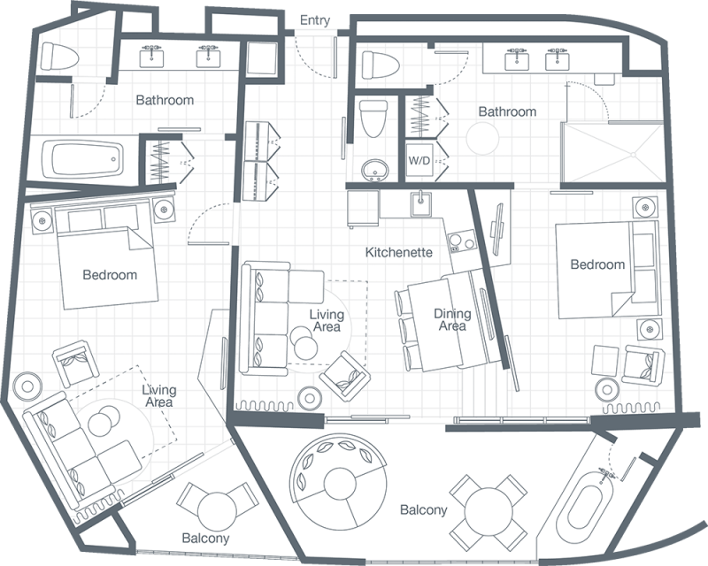 Two Bedroom Premium Villa