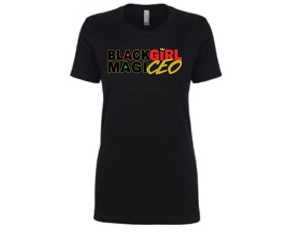Thumbnail: Black Girl MagiCEO Fitted Tee