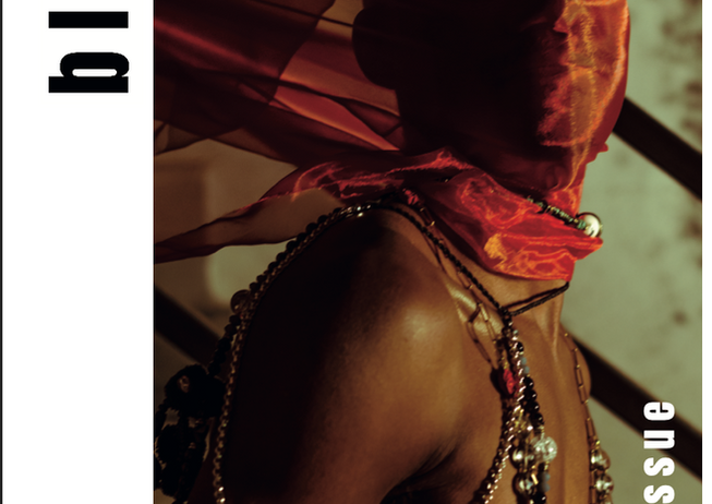 couverture du magasine blazé "cinema issue"