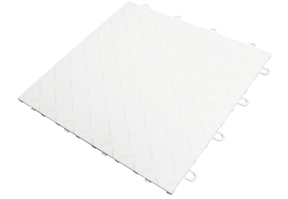 Thumbnail: White square textured tile