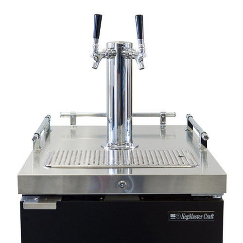 UBC KegMaster Pro Commercial-Grade Kegerator (2-Tap Tower)