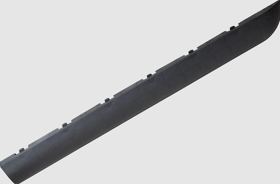 Dark gray linear component