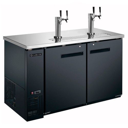 UBC jockey box cooler with two taps