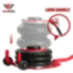 Thumbnail: Air bag jack with long handle, compressed and extended