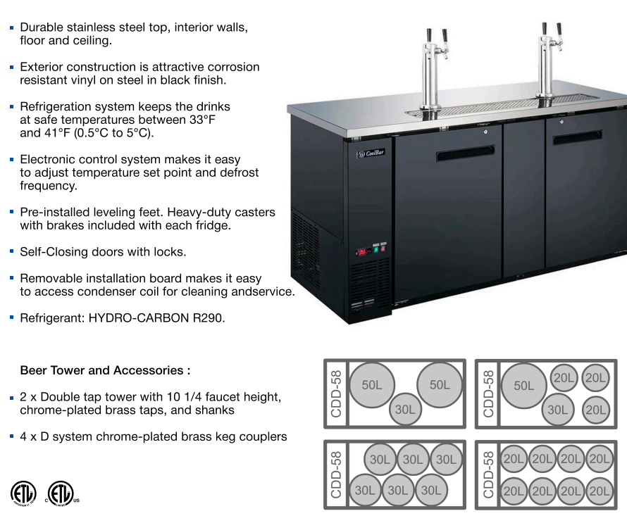 Thumbnail: UBC Jockey Box SS Cooler with taps