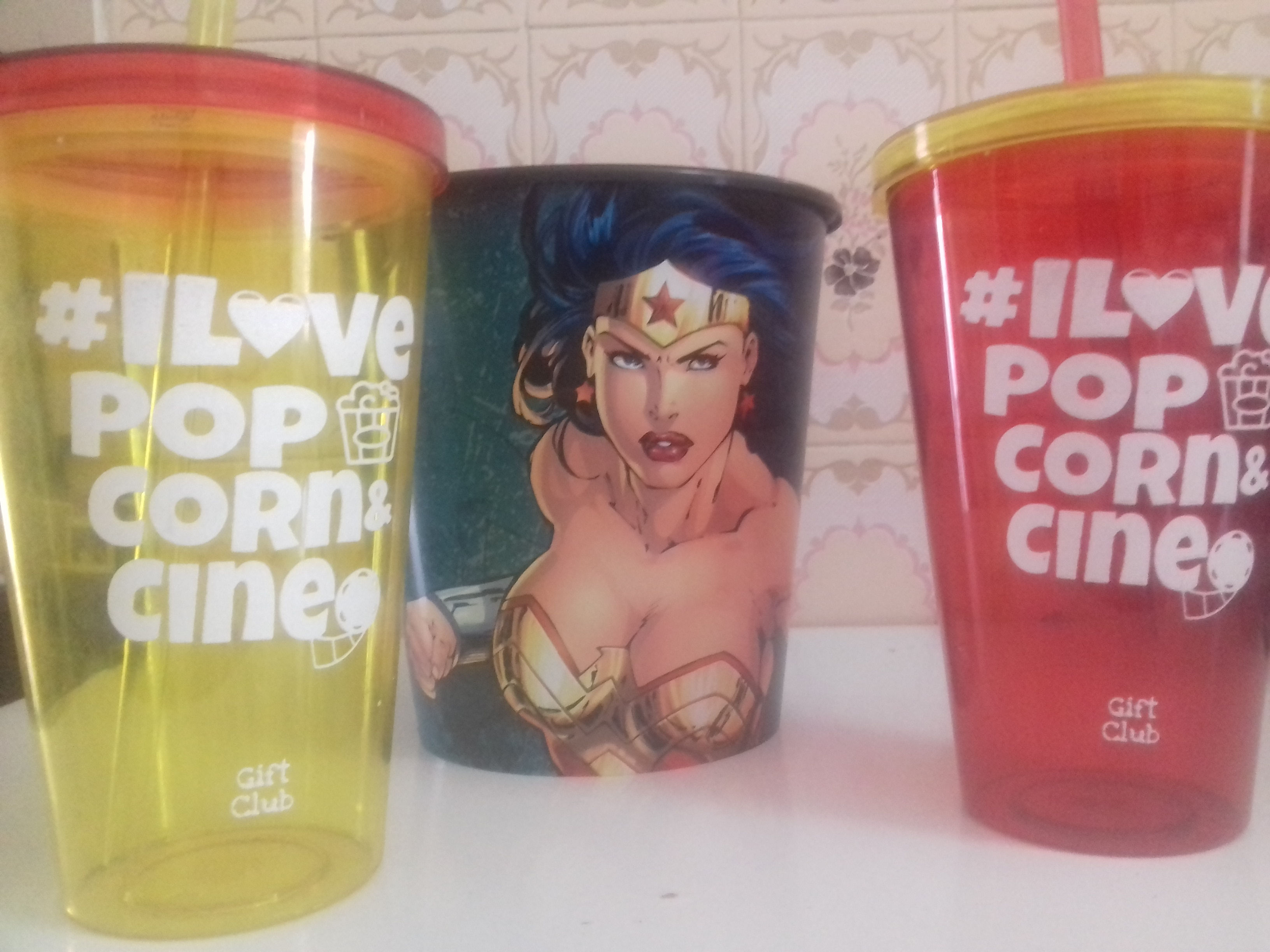 Kit Mulher"#ILoveP..."1 Balde 2,9l + 2 Copos 960ml