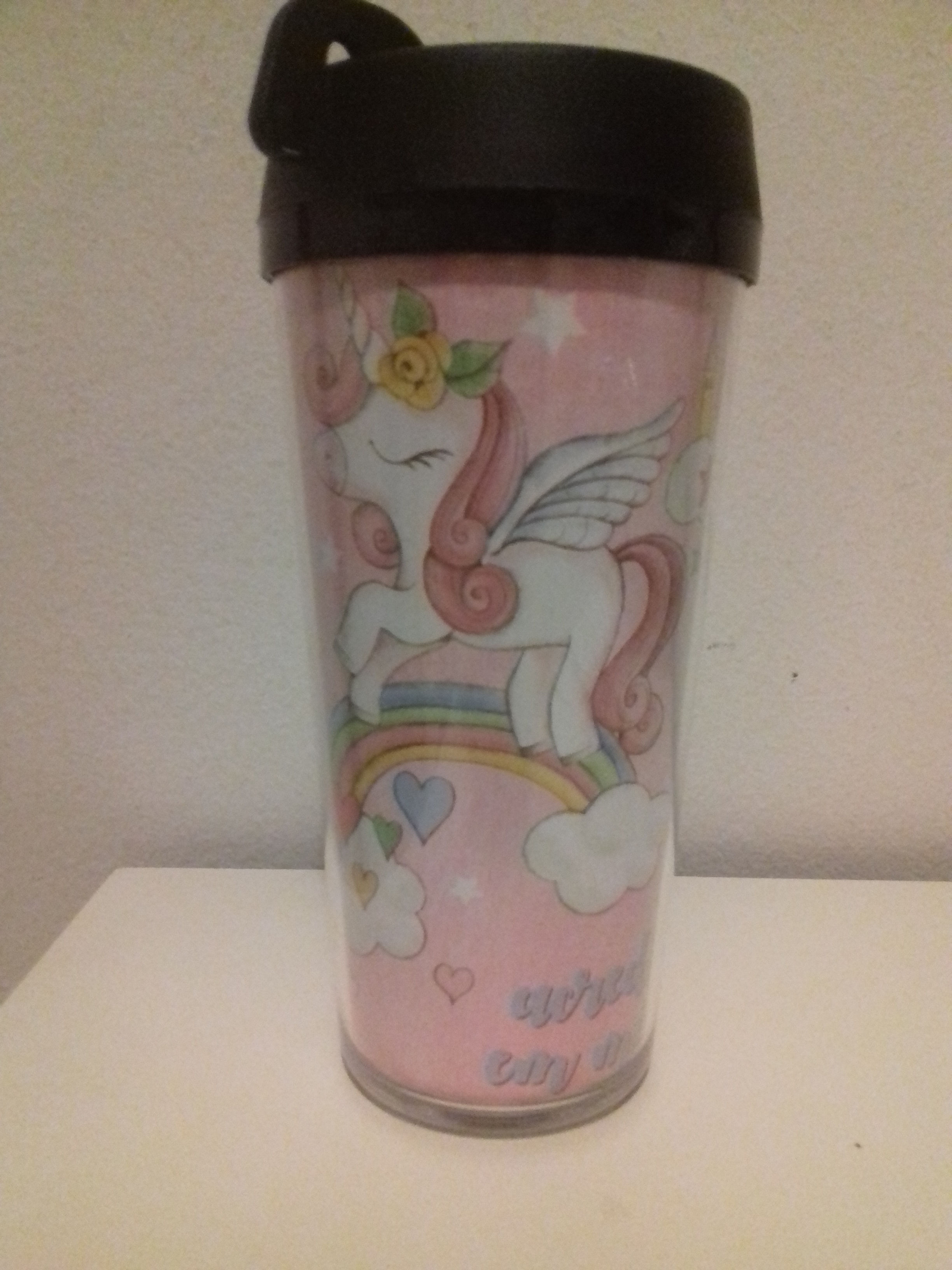 Copo Termico Unicornio - Acredite na magia 500ml