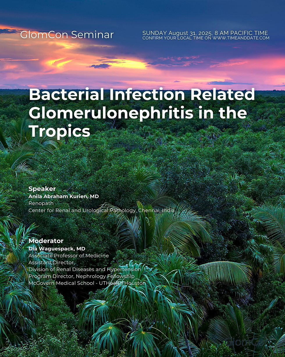 Bacterial Infection Related Glomerulonephritis in the Tropics