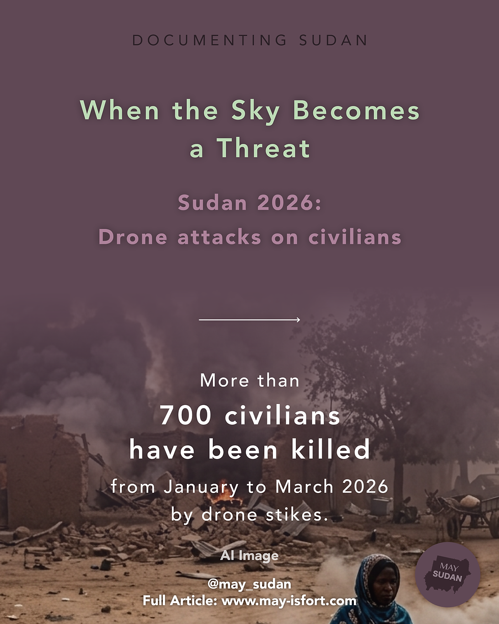 Death drones enabling genocide: Made in China, delivered by the UAE, smuggled via Ethiopia | Documenting Sudan When the sky becomes a threat | Sudan 2026: Drone attacks on civilians