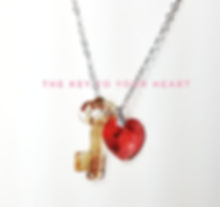 Key to your heart Swarovski necklace