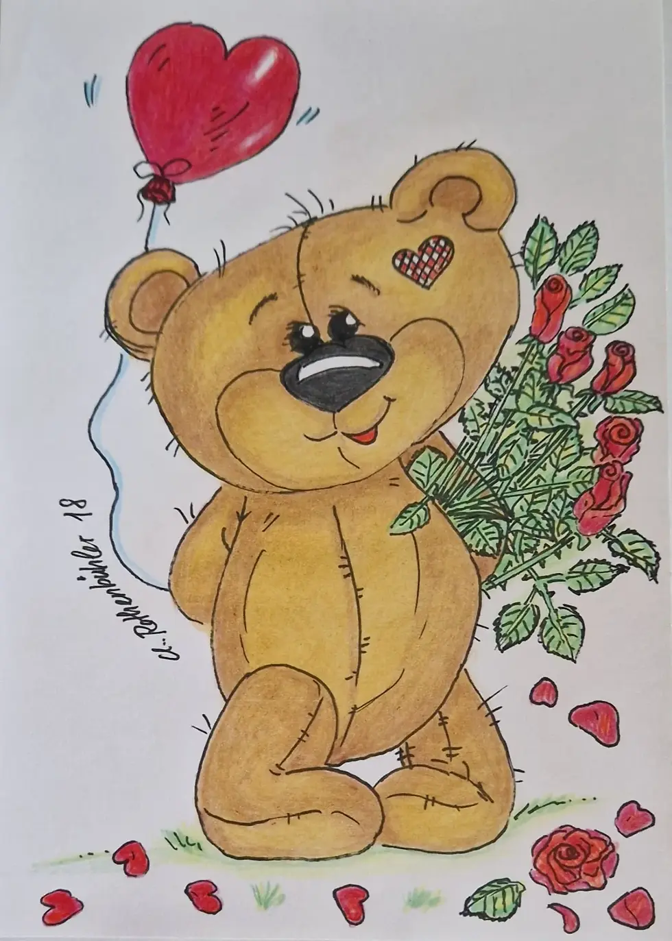 Miniaturbild: Valentinstag Karten Set 5