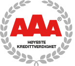 AAA betyr at vi er blant de 2,5 % av bedriftene i Norge med den beste kredittverdigheten - kåret av Dun & Bradstreet Karakteren gis til foretak som har vist stabilitet over tid, med en evne til å klare både høy- og lavkonjunktur. Dette er et signal til våre kunder og samarbeidspartnere at vi er en trygg, ryddig og solid partner å jobbe med.