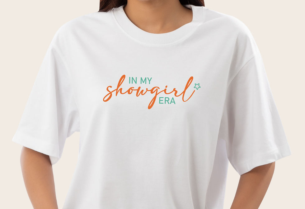 Thumbnail: In my Showgirl era - Taylor Swift Oversized T-shirt