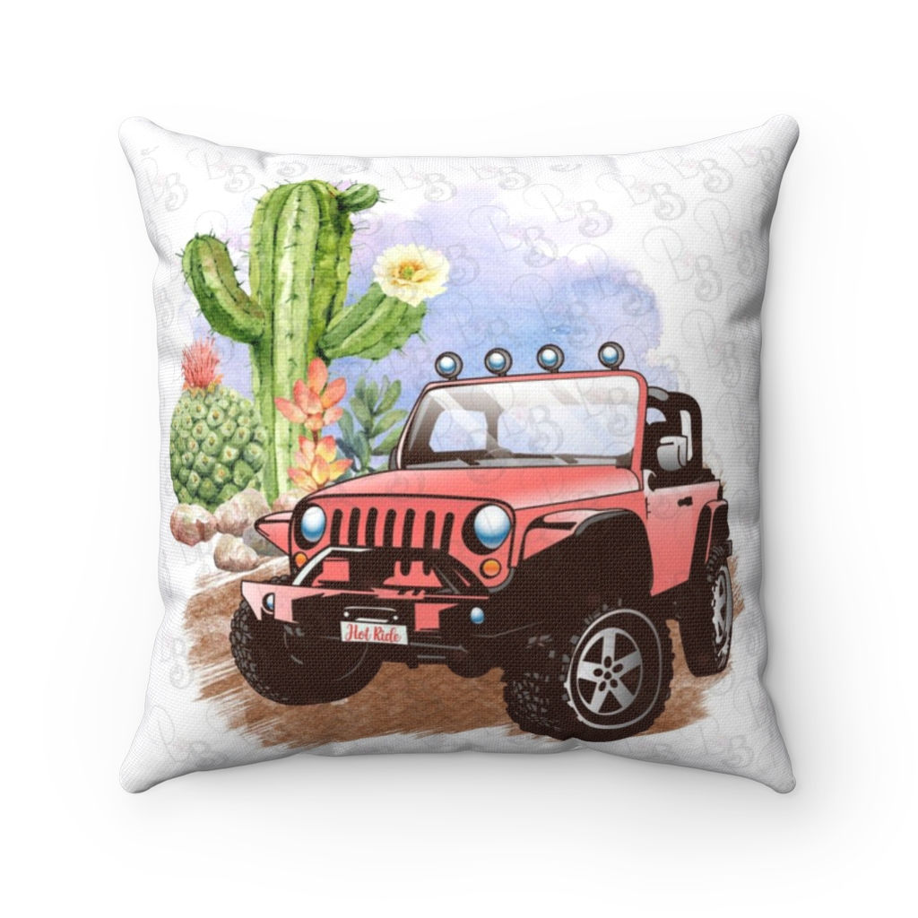 Spun Polyester Square Pillow