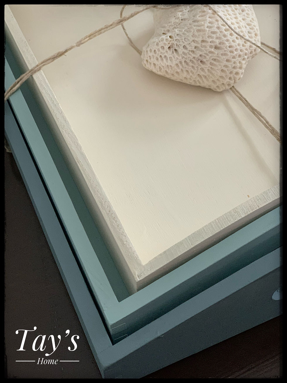 Thumbnail: Wood Tray Set - Ocean