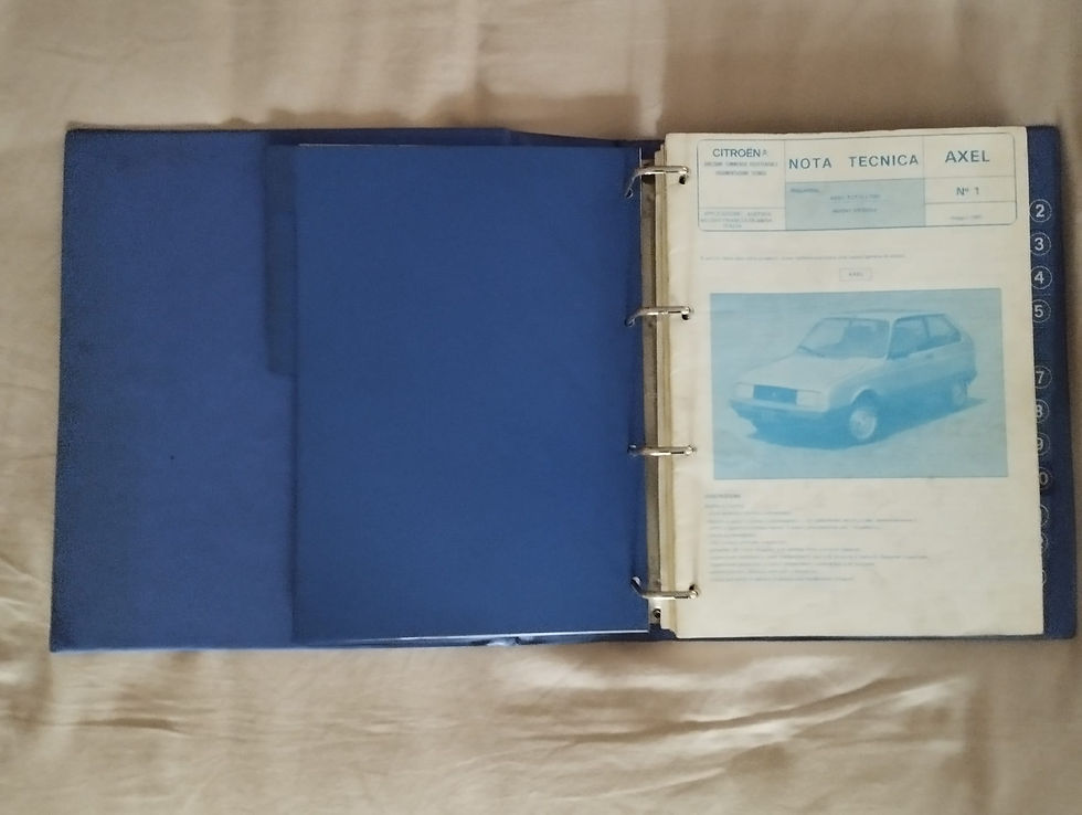 Miniaturbild: Workshop manual Citroen Axel