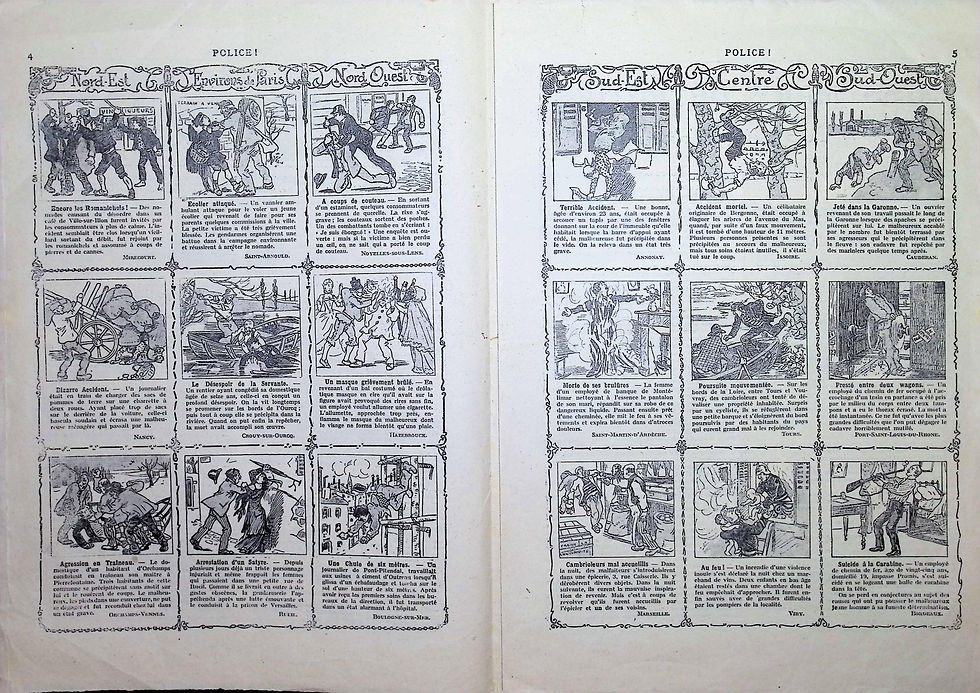 Thumbnail: Police! (4me année) Nº 1, 1890/1910